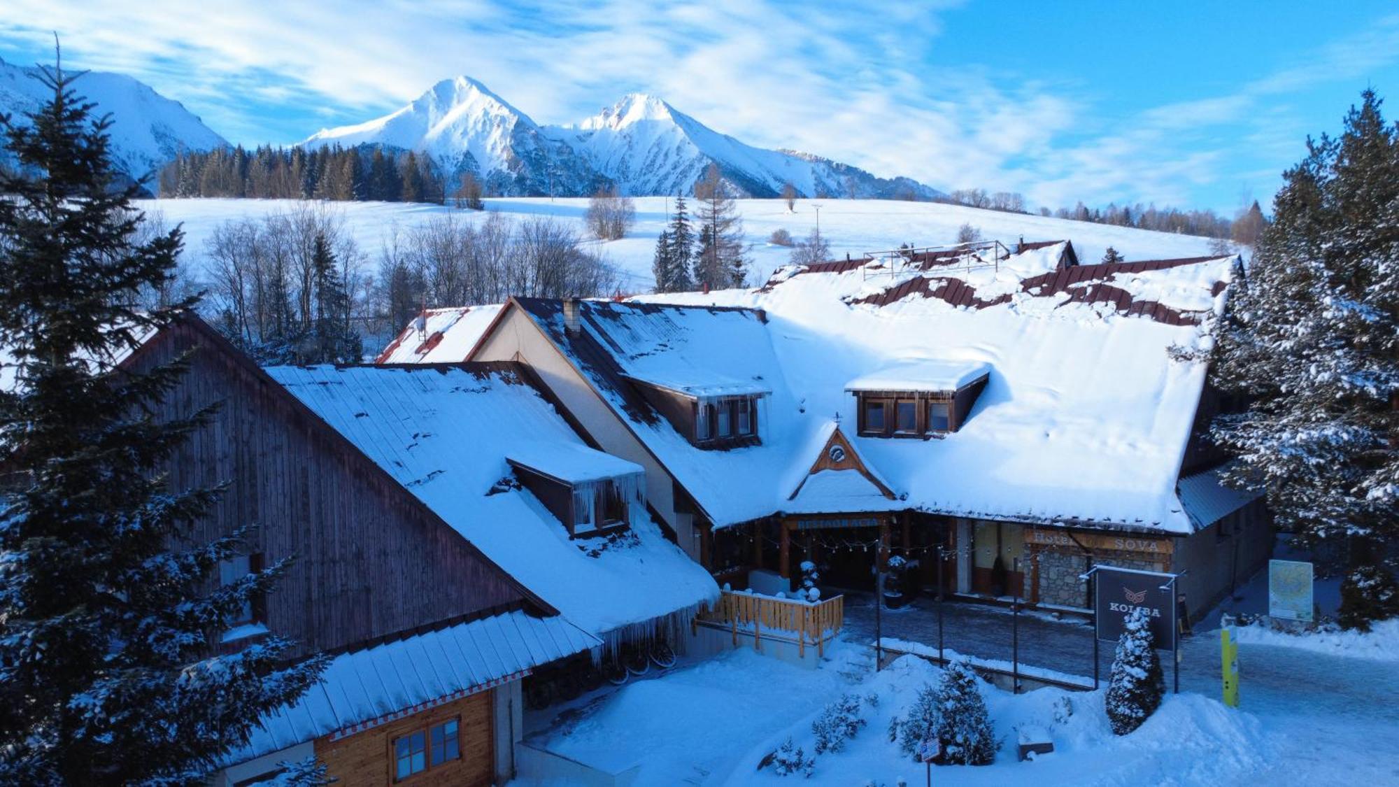 Sova Hotel&Restaurant Ždiar エクステリア 写真
